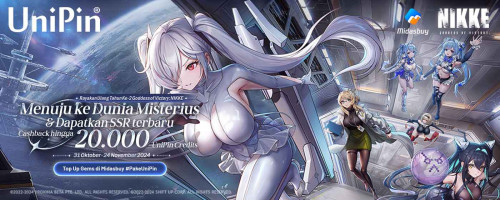 [2nd Anniversary Event] Dapatkan SSR Baru di Goddess of Victory: Nikke & Raih Cashback 20.000 UniPin Credits